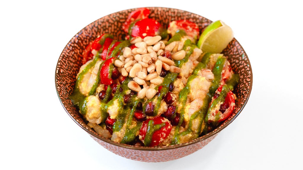 Mediteranean Shrimp Bowl 