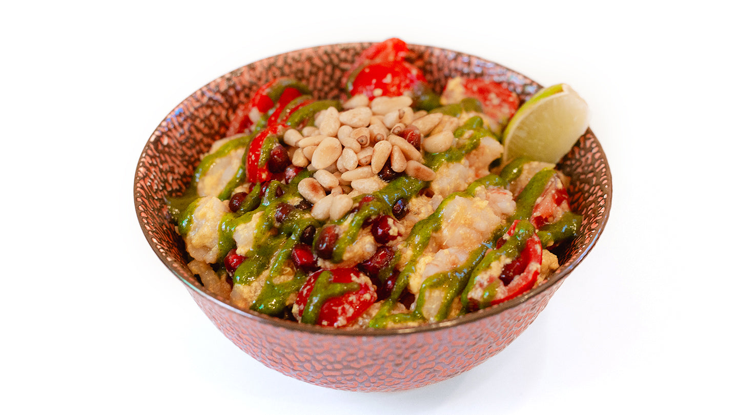 Mediteranean Shrimp Bowl 