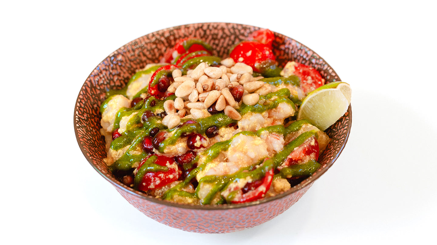 Mediteranean Shrimp Bowl 