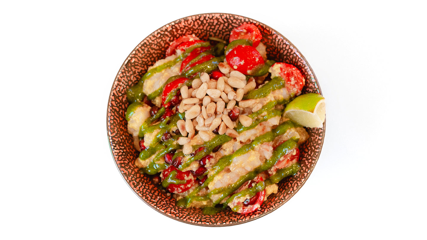 Mediteranean Shrimp Bowl 