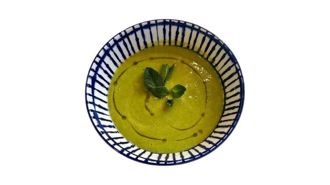 Krem juha od Graška i Mente